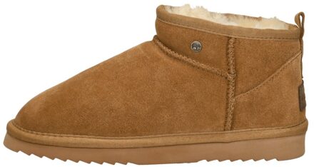 Warmbat Durack Enkellaarsjes cognac Suede - 40,39,38,37