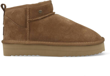 Warmbat Durack Gevoerde boots taupe Suede - 40