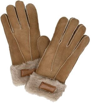 Warmbat Glove Lammy Patchwork Taupe - M