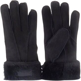 Warmbat Glove Lammy Patchwork Zwart - XL