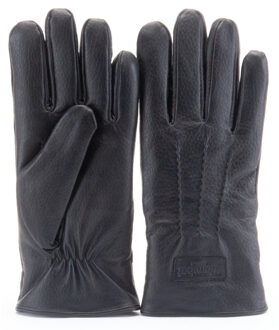 Warmbat Glove men goat leather black heren handchoenen Zwart - S