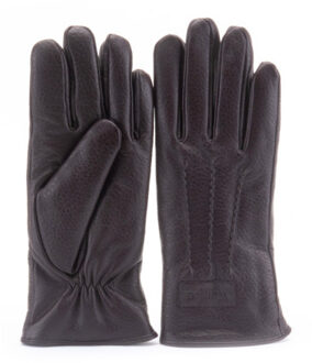 Warmbat Glove men goat leather choco heren handchoenen - maat L Bruin