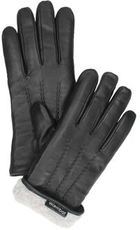 Warmbat Gloves Leather Women Zwart - XL