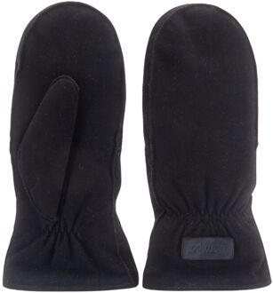 Warmbat Goat Suede Wanten Dames zwart - L