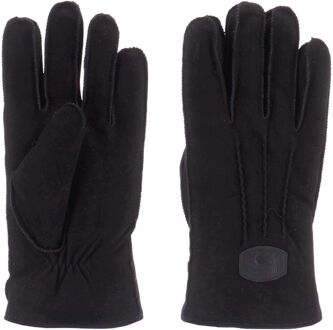 Warmbat Heren Suède Handschoenen met Merinowol Voering Warmbat , Black , Unisex - L,M,S