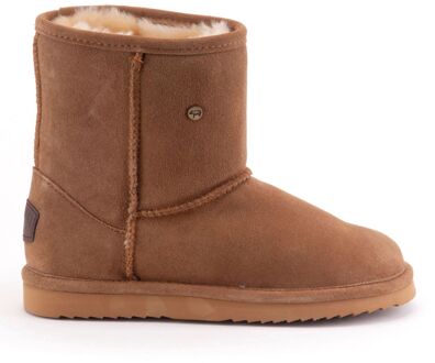 Warmbat - Kangaroo Women Suede - Merino Wol Pantoffel Bruin - 38