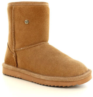 Warmbat - Kangaroo Women Suede - Merino Wol Pantoffel Bruin - 41