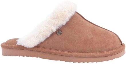 Warmbat Lismore pantoffels cognac - Maat 41