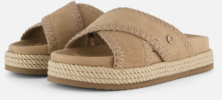 Warmbat Nullagine Slippers beige Suede - 36,37,38,39,40,41,42