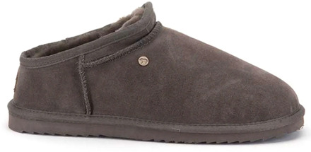 Warmbat Pantoffel Muil Dames Taupe