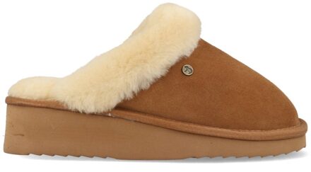 Warmbat Pantoffels Alice ALC381025 Bruin maat