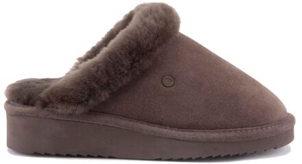 Warmbat Pantoffels Alice ALC381088 Pebble Bruin maat