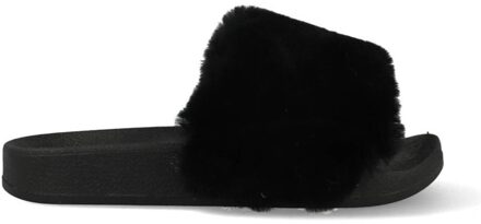 Warmbat Pantoffels Barlee BLE347009 Zwart maat