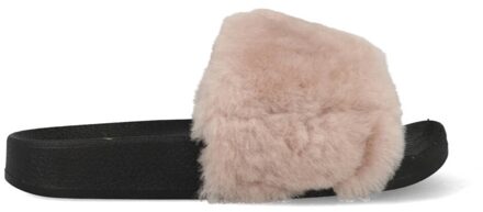 Warmbat Pantoffels Barlee BLE347064 Liver Zwart / Bruin maat