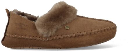 Warmbat Pantoffels Barrine BAR341055 Mud Bruin maat