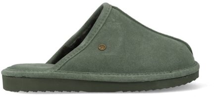 Warmbat Pantoffels Barron BRR421036 Duck Groen maat