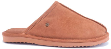 Warmbat Pantoffels Barron Men Suede Bruin Maat:41