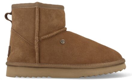 Warmbat Pantoffels Boot Wallaby WLY321055 Mud Bruin maat