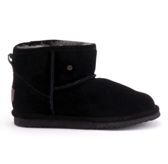 Warmbat Pantoffels Boot Wallaby WLY321099 Zwart-38 maat 38