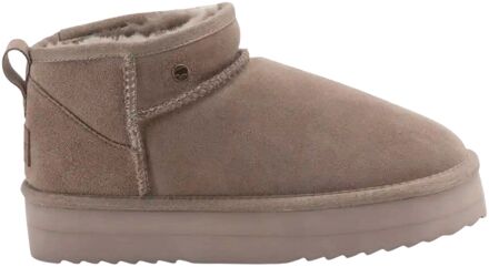 Warmbat Pantoffels Durack Plateau DRC371032 Moss Groen-40 maat 40