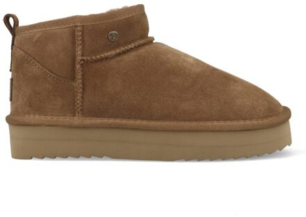 Warmbat Pantoffels Durack Plateau DRC371055 Mud Bruin maat