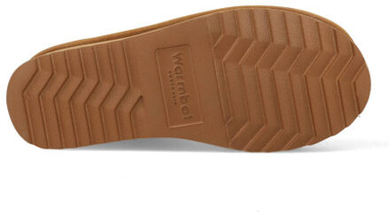 Warmbat Pantoffels durack plateau zipper drc371825 Bruin - 39