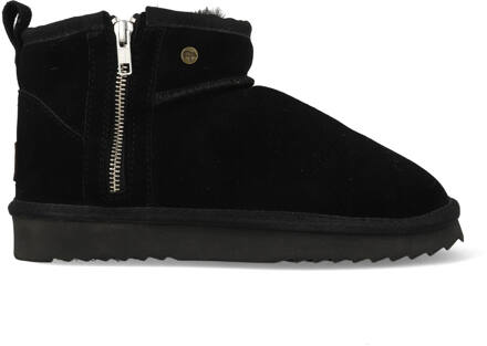 Warmbat Pantoffels Durack Zipper DRC321899 Zwart-36 maat 36