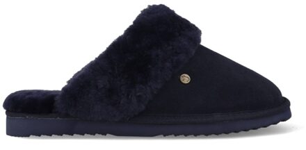 Warmbat Pantoffels Flurry FLS321045 Donker Blauw maat