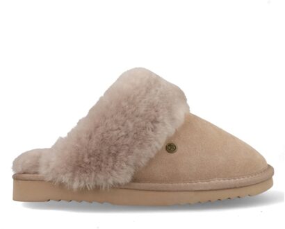 Warmbat Pantoffels Flurry FLS321058 Taupe / Grijs maat