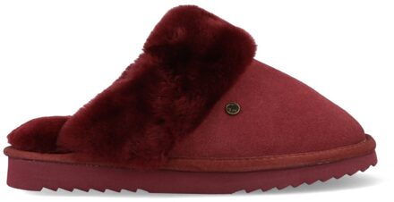 Warmbat Pantoffels Flurry FLS321067 Port Rood maat