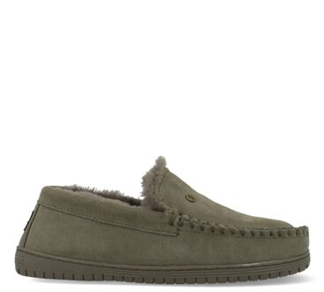 Warmbat Pantoffels Grizzly GRZ441035 Groen maat