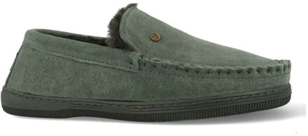 Warmbat Pantoffels Grizzly GRZ441036 Duck Groen-40 maat 40