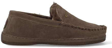 Warmbat Pantoffels Grizzly GRZ441088 Pebble Bruin maat