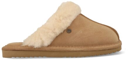 Warmbat Pantoffels Lismore LSM321026 Camel Bruin maat