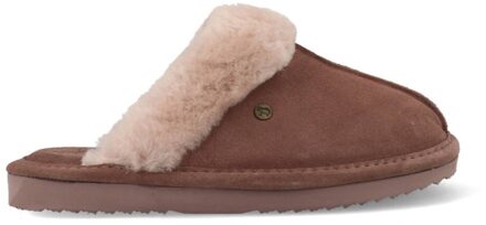 Warmbat Pantoffels Lismore LSM321064 Liver Bruin / Grijs maat