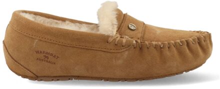 Warmbat Pantoffels Nowra NWR341025 Cognac Bruin maat