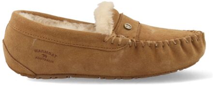Warmbat Pantoffels Nowra NWR341026 Camel Bruin maat