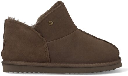 Warmbat Pantoffels Willow WLW321088 Pebble Bruin maat