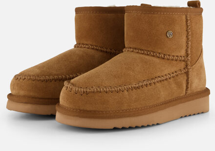 Warmbat Wallaby Stitch Winterboots cognac Suede - 36,37,38,39,40,41,42,43,44