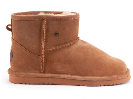 Warmbat Wallaby Suede Laarzen Dames bruin - 39