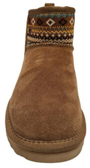 Warmbat Wallaby womes suede woven Bruin - 38
