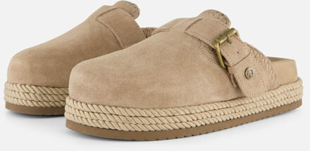Warmbat Warrego Slippers beige Suede - 36,37,38,39,40,41,42
