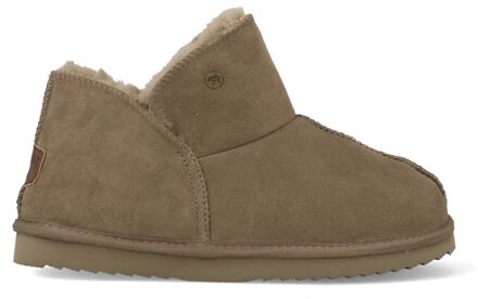 Warmbat Willow Suede Dames Pantoffels - Moss - Maat 38