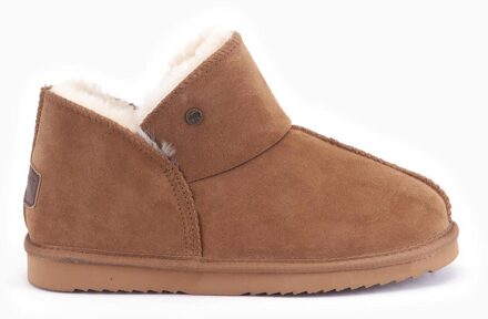 Warmbat Willow Suede Dames Pantoffels - Pebble - Maat 37