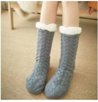 Warme Deken Lange Coral Fleece Deken Met Mouwen Coral Fleece Pocket Deken Volwassen Winter Wassen Flanel Dekens Gewaad grijs socks