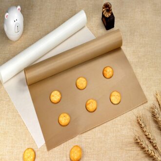 Warme Herbruikbare Bakken Mat Non Stick Bakpapier Hittebestendig Vel Oven Magnetron Grill Papier koffie / S