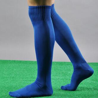 Warme Herfst Winter Cool Heren Sokken Sport Voetbal Lange Sokken Buurt Knie Hoge Sok Honkbal Hockey Geel Blauw Sokken # J2p