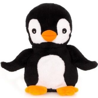 Warme knuffel kruik pinguin 13 cm Multi