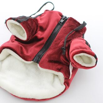 Warme Pet Kleding Halloween Zwarte Bat Wing Sport Hond Kostuum Herfst Winter Leuke Praktische Kleding Voor Honden Rood / Xl