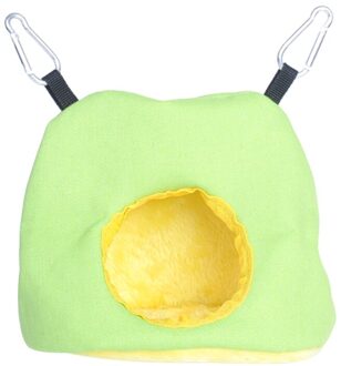 Warme Zachte Pluche Vogels Bed Huis Hut Opknoping Kooi Kooi Hamster Papegaai Hangmat Herfst Winter Thicken Nest 1 / L